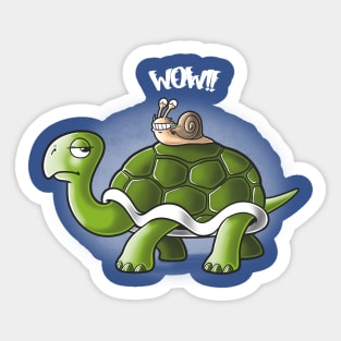 Wow Sticker